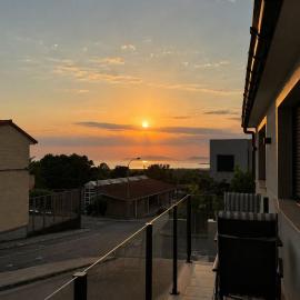 Terraza del atardecer