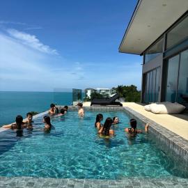 Villa Anushka - Luxury 6BR Koh Samui Villa with Staff, Breakfast & Sea Views