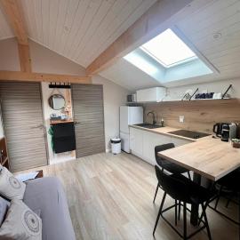 Logement cosy dans villa direct plage Publier Lac Leman, hotel sa Publier