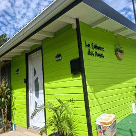 La cabane des Anses、レザンセス・ダルレットのホテル