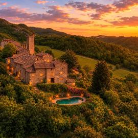 Agriturismo Biologico Castello Della Pieve, hotel em Mercatello sul Metauro