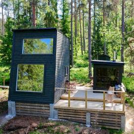 Cabin Ichi Architect Forest Retreat with Sauna, hotel in Raseborg