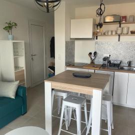 Appartement Pieds dans l'eau - Bravone, хотел в Linguizzetta