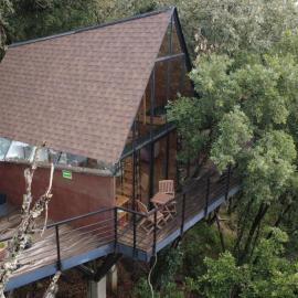 Cabaña Komorebi, Punta del Bosque, hotel en Huasca de Ocampo