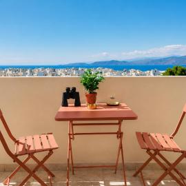 Canvas Nest Corinth- Sea & City View, Hotel in Korinthos