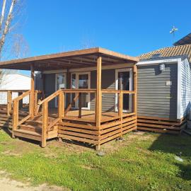 5 pers Camping 5 étoiles La Yole Terrasse neuve, hotel en Vendres
