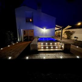 Entre Plage et Pins Plage à 50 m Spa privatif Villa familiale 8 personnes, hotel in La Tranche-sur-Mer