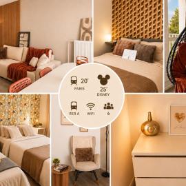 *Cosy Home 20' Paris 25' Disney - Free WIFI*, hotel in Villiers-sur-Marne