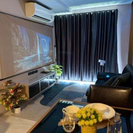 Asoke City View Projector Room