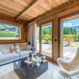 Luxury Mini Chalet Mont d Arbois Ski and Golf, hotel v destinácii Megève