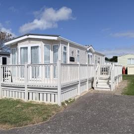Lovely Caravan With Decking At Manor Park, Near Hunstanton Beach Ref 23034C