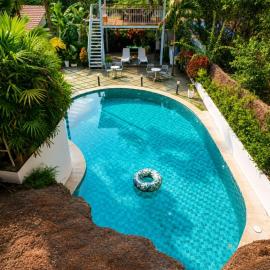 The Island Sanctuary Rock Pool Villa, hotell sihtkohas Chorao