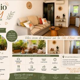 Studio cosy a 500m de la plage