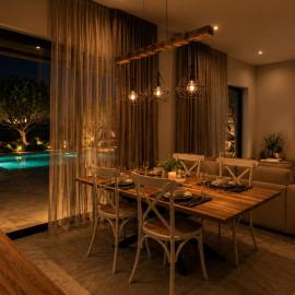Antimo Villas - Amber Earth Villa with Private Pool, מלון בפלאנוס