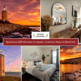 Stylish 2 Bedroom Groton Getaway Close to Everything, hotel a Groton