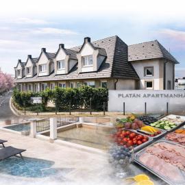 Platán Apartmanház, hotel v destinácii Balatongyörök