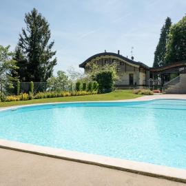Lakescape - appartamento con terrazza, vista e piscina, hotel en Gignese