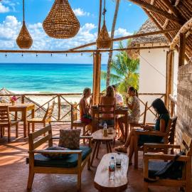 Bwejuu में, होटल Zanzibar Beach Escape Oceanfront Villa & boutique Hotel