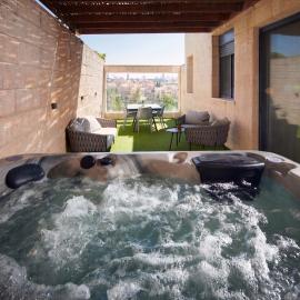 GABRIEL APARTMENTS - Jacuzzi & Panoramic JLM View Steps to Shaare Zedek Hospital, hotell sihtkohas Bayit Wegan