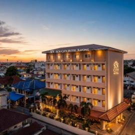 SCN City Centre Hotel Rayong, hótel í Ban Chang