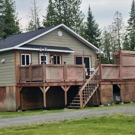 Chalet Boisvert、Sainte-Germaine-du-Lac-Etcheminのホテル
