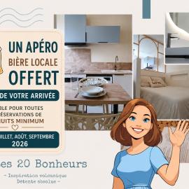 Les 20 bonheurs - Cosy pour 2 pers - Check-in 24-24, hôtel à Aubière