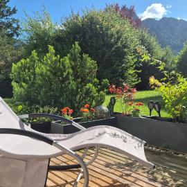 Ammergaufeeling mit einmaligem Bergblick, Terrasse, Nähe zur Nato Schule