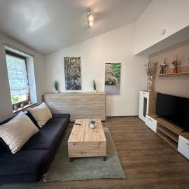 Falkenstein में, होटल Ferienwohnung mit Galerie - Hunde willkommen