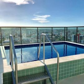 Flat Aconchego Olinda - Vista e Piscina