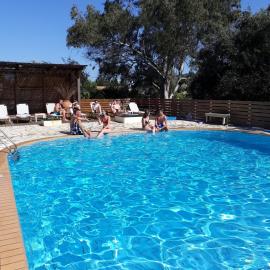 Studio Gouvia Kitchenette Pool 8