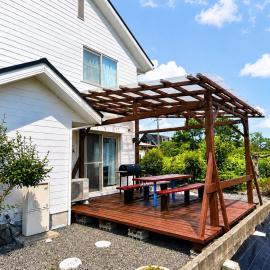 Biwa 広々テラス bbq 無料駐車場 湖まで徒歩3分, hotell i Takashima