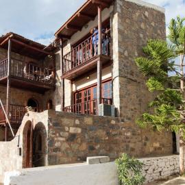 Stone House in Elounda with Gulf Views