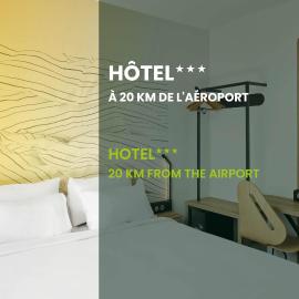 B&B HOTEL Paris Clichy-sous-Bois 3 étoiles, hotel di Clichy-sous-Bois