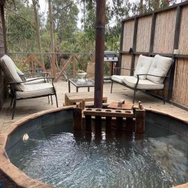 Apartamentos con hot tub en terraza privada cercanos Punta de Lobos, hotel u gradu 'Chacurra'