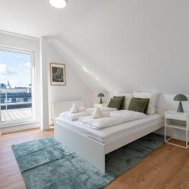 Luxus Penthouse mitten in Oldenburg City 6 Pers