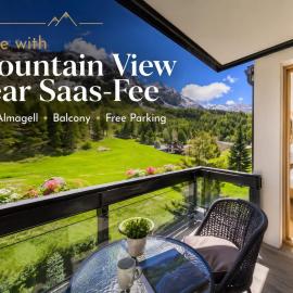 Suite with Mountain View near Saas-Fee, hótel í Saas-Almagell
