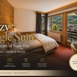 Cozy Single Suite in the Heart of Saas-Fee, hotel din Saas-Fee