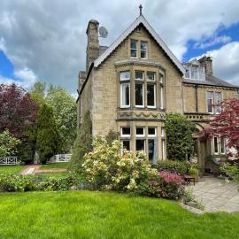 Substantial Victorian home with walled gardens