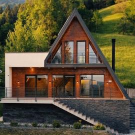 A-frame Noa Cabin, hotel a Teşila