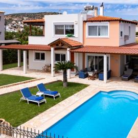 Athens Riviera Villa in Lagonissi with Pool & Garden