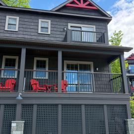 Deluxe Lodge Lakefront On Lake George #8