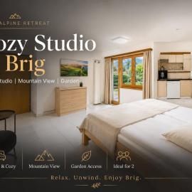 Cozy Studio in Brig, hotel in Gamsen