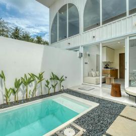 Cozy 1BR Villa With Private Pool in Balangan, hotel in Bingin Beach