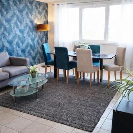 Chambre 3 privée lit double Béthune centre