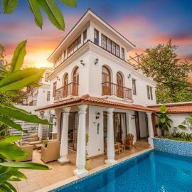 StayVista's La Feu - Moira - 3BHK Villa with Private Pool & Bathtub