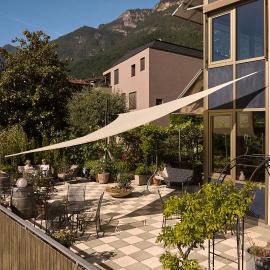 Caldaro में, होटल Residence La Terrazza, Apartments in Kaltern, Panorama-Terrasse, nahe historischem Zentrum