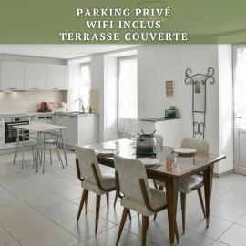 Aux Volets Bleus - Wifi Parking