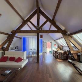 Loft de charme au milieu de la nature avec piscine, hotel in Les-Loges-en-Josas
