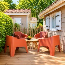 Chalet l'Escale du Cèdre، فندق في Rivières