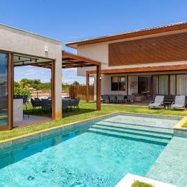 Luxuosa Casa 178 com 5 suítes em Sauípe